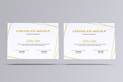 Certificate Mockup, a Product Mockup by Riel Concept (Thumbnail 4 of 5)
