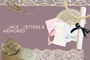 Pearl & Lace: Romantic Collage Kit, an Object Graphic by Anzhelika (Thumbnail 4 of 10)