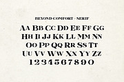 Beyond Comfort - Classy Font Duo, a Serif Font by Tom Chalky (Thumbnail 12 of 13)