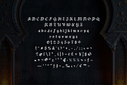 Al Rich - Decorative Blackletter, a Blackletter Font by Mightyfire (Thumbnail 4 of 4)