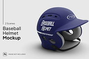 Protective Helmet Mockup, a Product Mockup by graphicsauce (Thumbnail 1 of 4)
