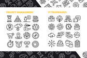 Collection Lines Icons (430+), an Outline Icon by ToozDesign (Thumbnail 7 of 18)