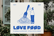 FOOD BUNDLE Vol.1: All 6 in 1, a Food Illustration by Veyla (Thumbnail 10 of 55)