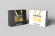 High Quality Paper Bag Mockup, a Product Mockup by LOGTURNAL (Thumbnail 2 of 4)