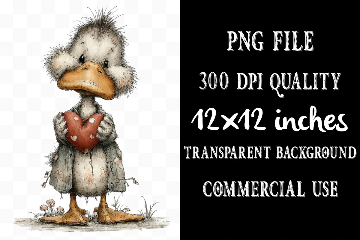 Whimsical Easter Duck Clipart, an Illustration by Designking (Photo 4 of 5)