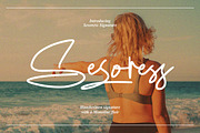 Sesoress - Handwritten Signature, a Handwritten Font by tebaltipislab (Thumbnail 1 of 8)