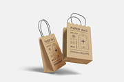 Professional Paper Bag Mockup, an Advertising Mockup by bimockup (Thumbnail 5 of 6)