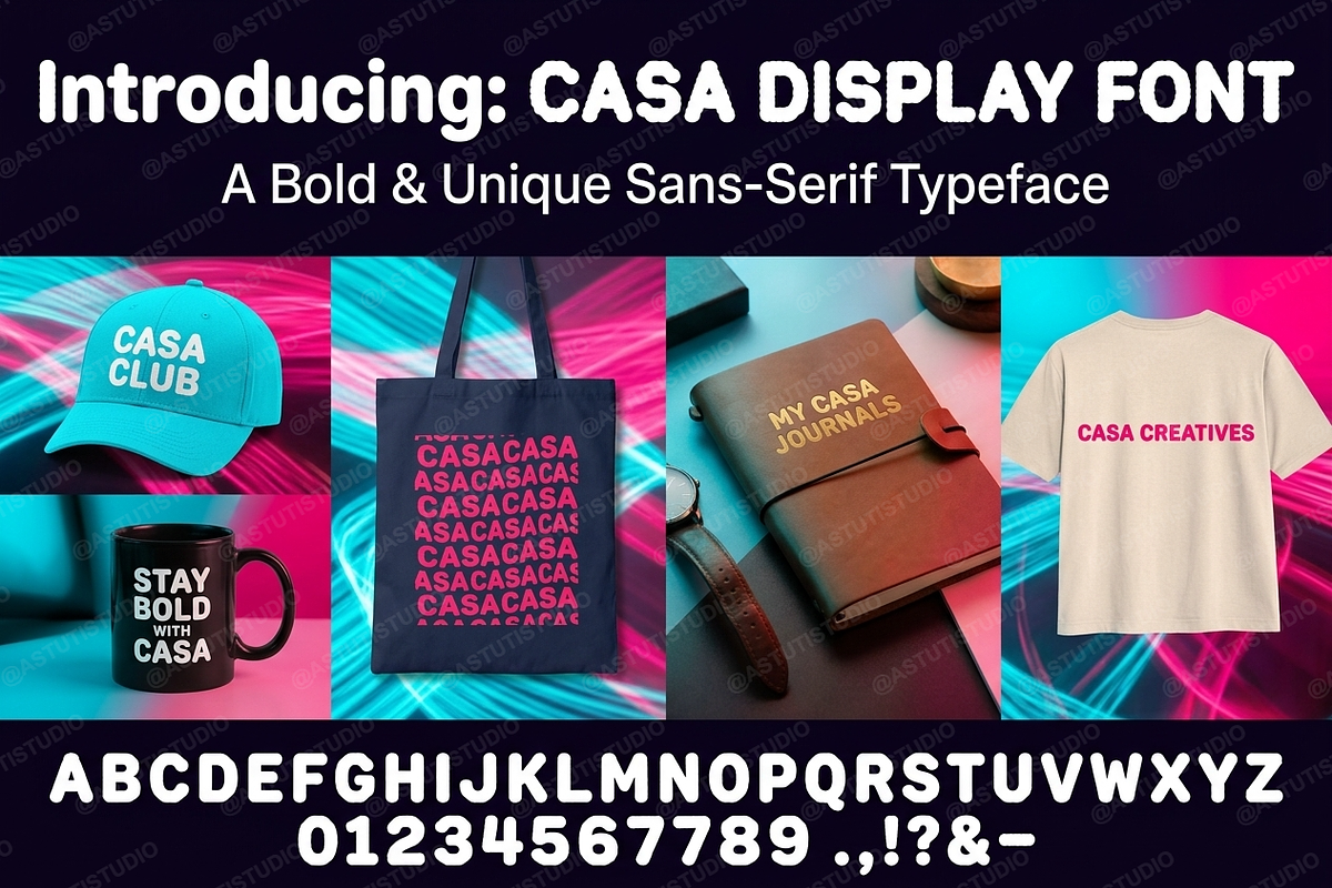Casa | Elegant Serif Typeface, a Serif Font by Astuti Studio (Photo 17 of 24)