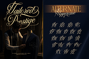 Tailyona, a Script Font by Burntilldead (Thumbnail 5 of 12)