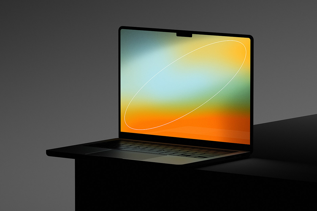 MacBook Pro 12 Standard Mockup, a Device Mockup by Orbyt Studio (Photo 2 of 3)