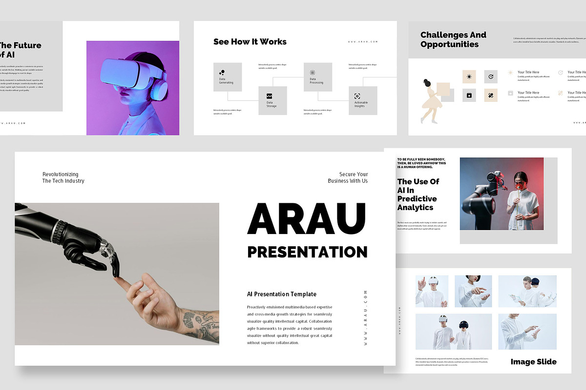 Arau : AI Powerpoint, a Presentation Template by Punkl Camp (Photo 1 of 9)