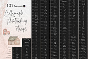Collagraph Art Procreate Brushe, a Brush Add-On by JSquarePresents (Thumbnail 3 of 9)
