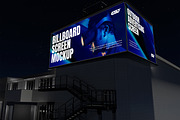 Billboard Screen Mockup, an Advertising Mockup by Unerispace (Thumbnail 5 of 5)