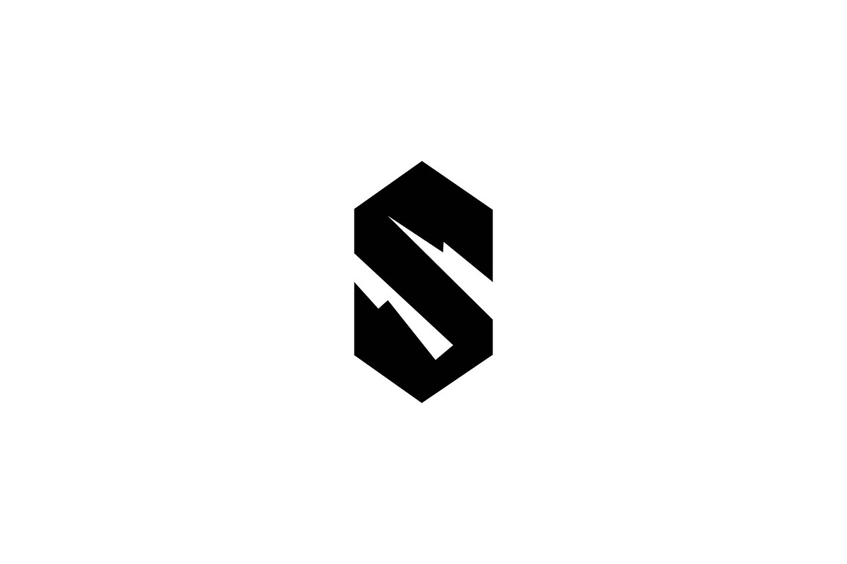 S mountain logo, a Branding & Logo Template by ZHR Creative