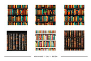 Stuff of Shelves Bundle, a Pattern Graphic by karenfoleyphoto (Thumbnail 3 of 9)
