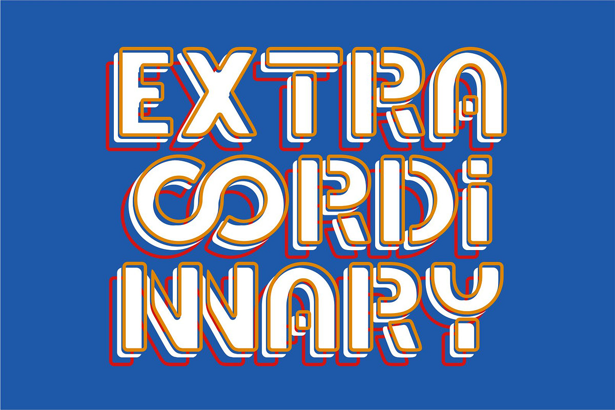 Fooe Fooe Font | Sporty Retro Font, a Sans Serif Font by WhymoreArt (Photo 3 of 11)