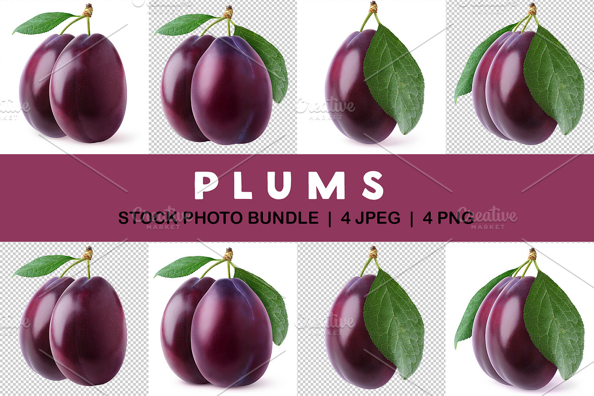 Purple plums