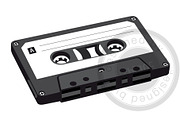Retro cassette, an Object Graphic by mesblanc (Thumbnail 2 of 2)