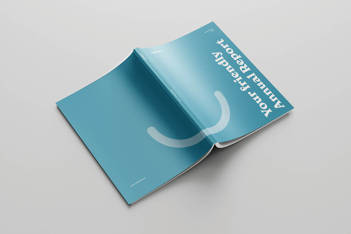 Friendly Annual Report Template, a Magazine Template by Ally Heart (Photo 8 of 9)