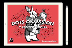Dots Obsession Procreate Brushes