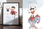 Circus, an Animal Illustration by NellyaEgorova (Thumbnail 3 of 7)