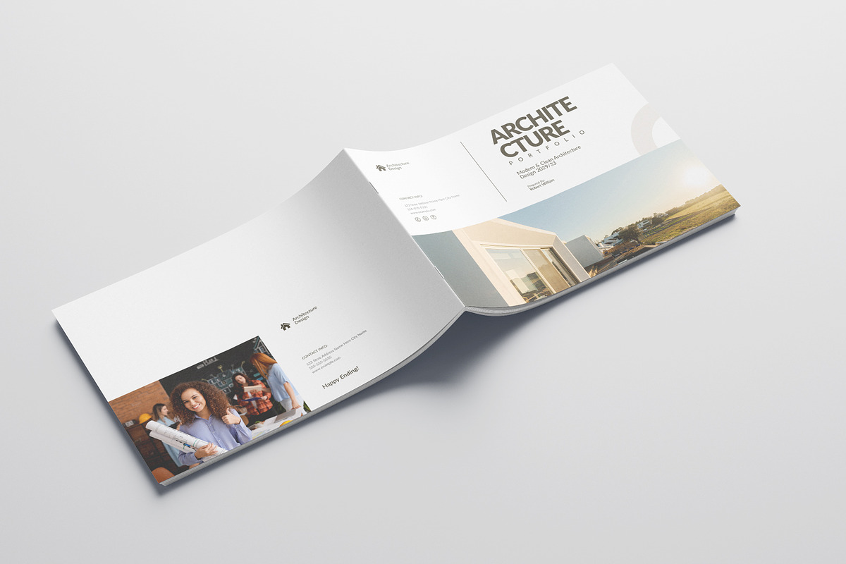 Architecture Landscape Portfolio, a Brochure Template by Pixelpick (Photo 4 of 9)
