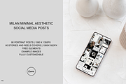 CANVA Milan Instagram Templates, a Social Media Template by thebusinessoutfit (Thumbnail 3 of 18)