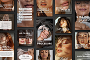 180 Medspa Social Media Templates, a Social Media Template by DesignsbyMariaStudio (Thumbnail 3 of 10)