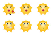 Sun Emoticons, an Emoji Icon by land art (Thumbnail 9 of 13)