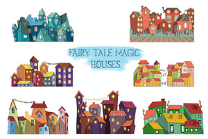 Fairy tale magic houses
