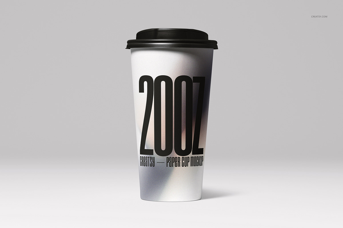 Paper Cups Mockup Set, a Packaging Mockup by Creatsy (Photo 9 of 11)