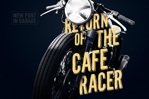 CafeRacer Typeface