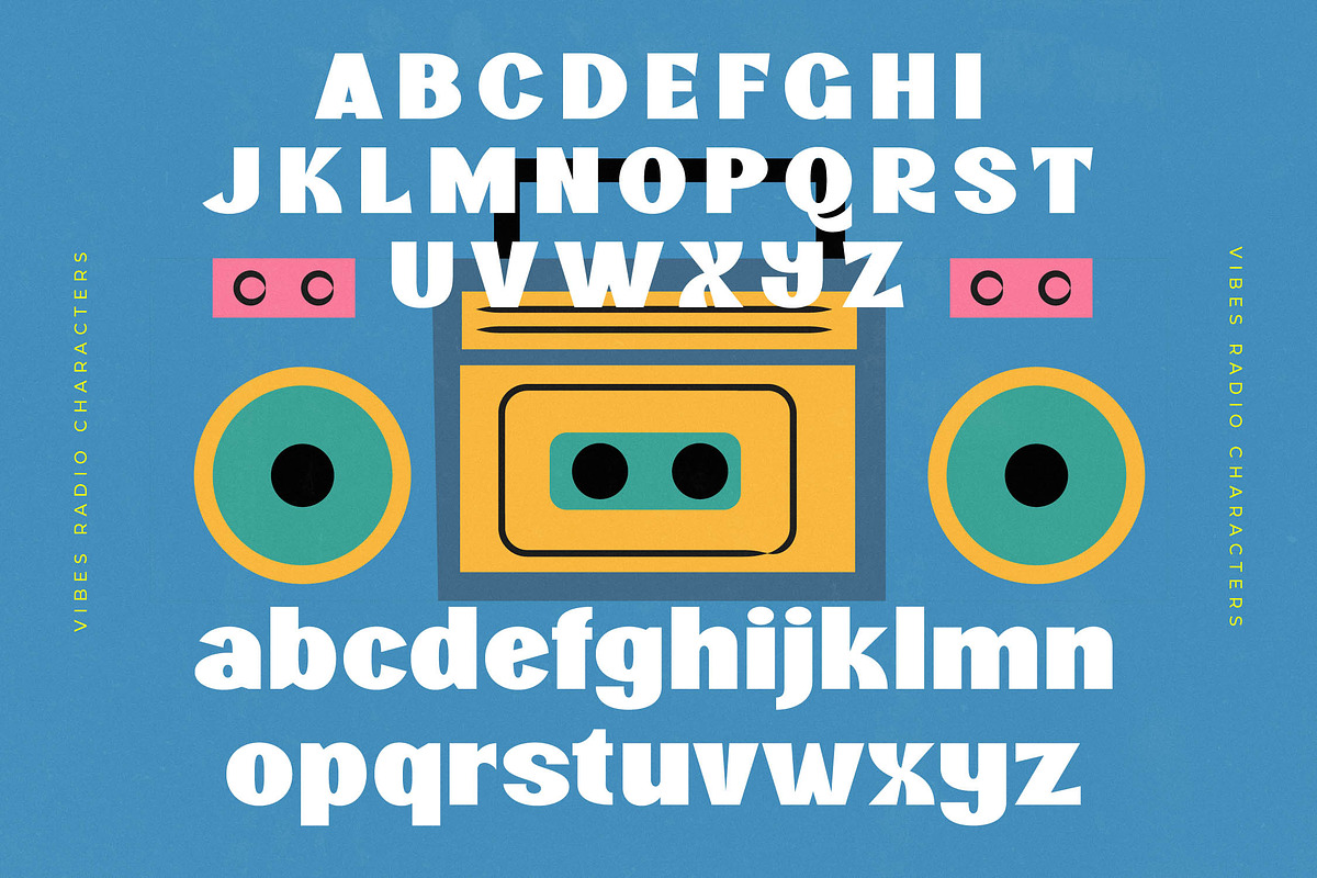 Vibes Radio - Bold Retro Display, a Serif Font by timelesstype.co (Photo 15 of 20)
