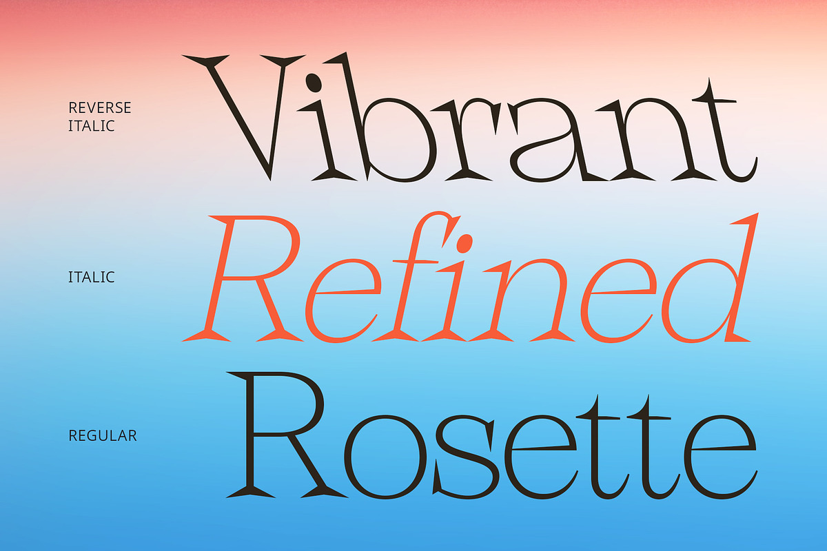 CS Victoria – Modern Font, a Serif Font by Craft Supply Co. (Photo 3 of 8)