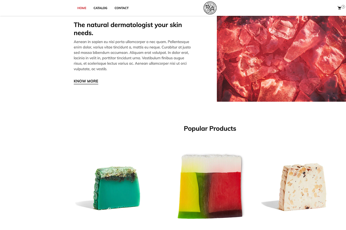 Shopify Candle Theme Light Red, a Templates & Theme by Exclusive Themes (Photo 6 of 10)