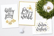 Christmas hand lettering vector set, a Graphic by InkySplash (Thumbnail 3 of 5)