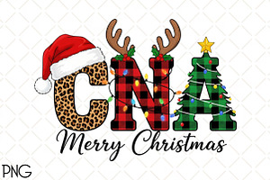 CNA Merry Christmas PNG, an Illustration by Black Bird Studio