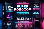 Super Robocop, a Sans Serif Font by Limited.studio (Thumbnail 2 of 6)