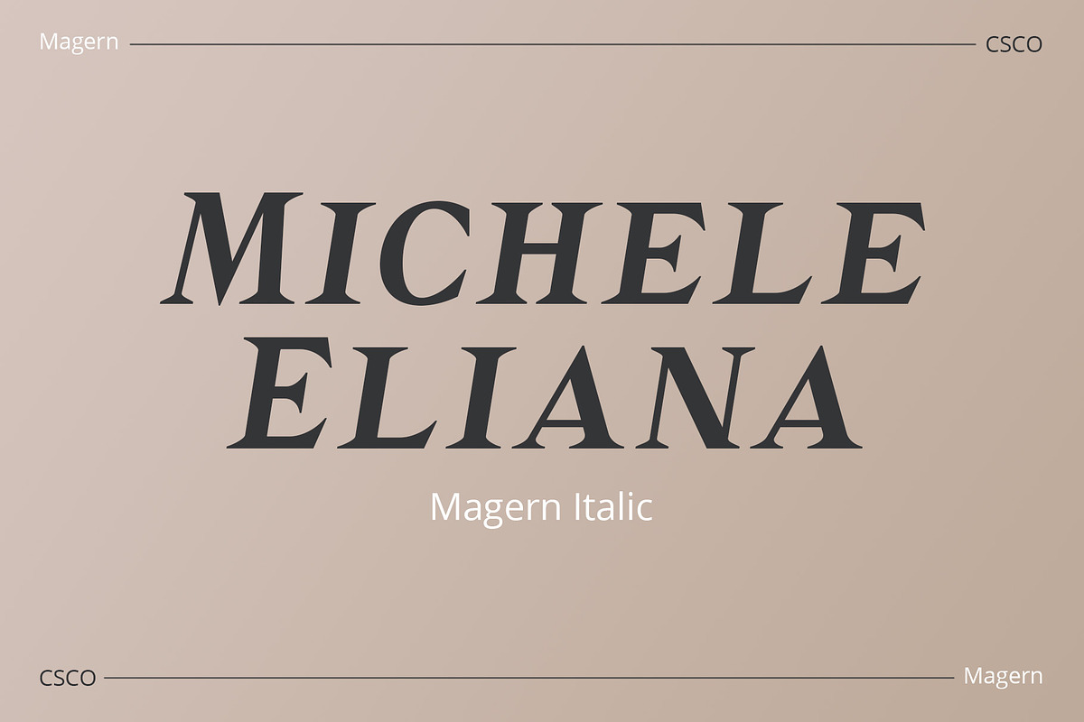 Magern – Serif Typeface, a Sans Serif Font by Craft Supply Co. (Photo 8 of 8)