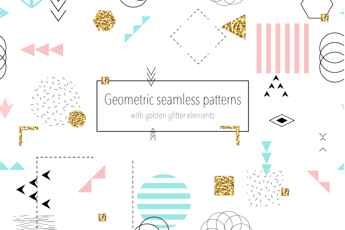 12 Trendy seamless patterns, a Pattern Graphic by DinaraChernaya (Photo 1 of 4)