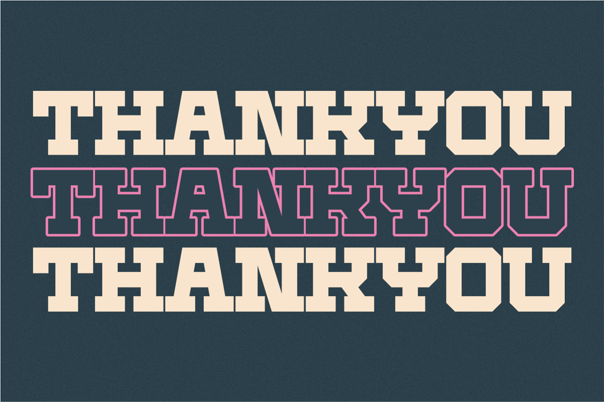 Chunky Varsity - Condensed Slab, a Slab Serif Font by Pian45 Studio (Photo 8 of 8)