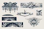 50 Vintage Ornaments, an Illustration by MARTINI Type Designer (Thumbnail 2 of 3)