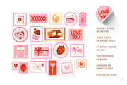 Cute Valentine’s Day Clipart Set, an Object Graphic by vik.stock (Thumbnail 3 of 6)