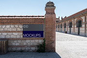 Madrid Entrance Sign Mockup S009, an Advertising Mockup by CC Mockups (Thumbnail 2 of 2)