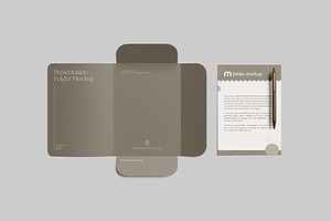 Presentation Folder Mockup