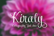 Kiraly font duo, a Handwritten Font by Digital Typeface Studio (Thumbnail 1 of 8)