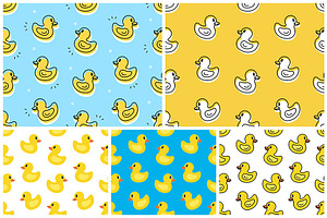 Yellow Duck Pattern