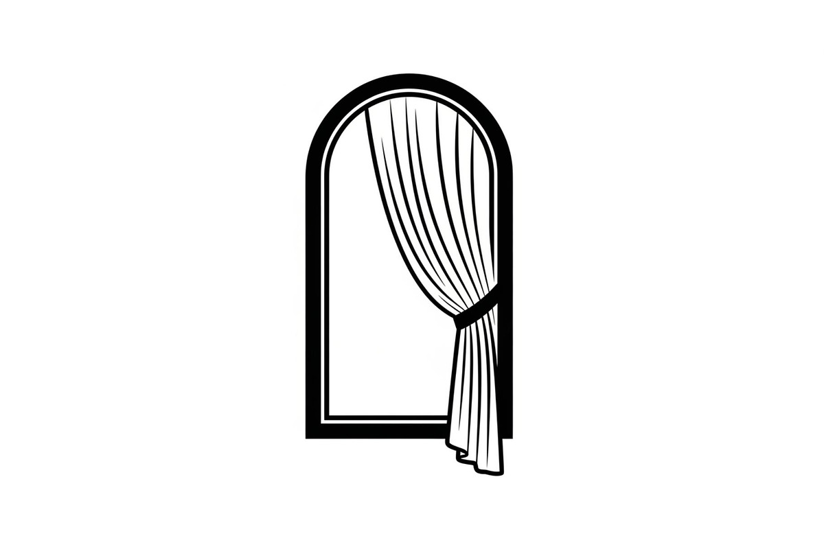 Window Curtain Silhouette Bundle, an Illustration by Creativeshirt (Photo 18 of 51)