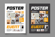 Clean Event Poster Layout, a Flyer Template by MightyDesign (Thumbnail 1 of 8)