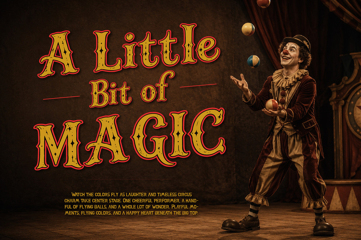 Brumble Crest - Carnival Wonders, a Handwritten Font by HypeWorksCo (Photo 11 of 17)